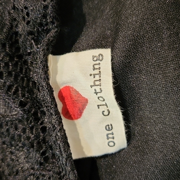 One Clothing Halter Lace Overlay Keyhole Back Dress - Picture 10 of 10